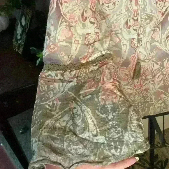 st john bay tops women's blouse bell sleeves - Picture 4 of 4